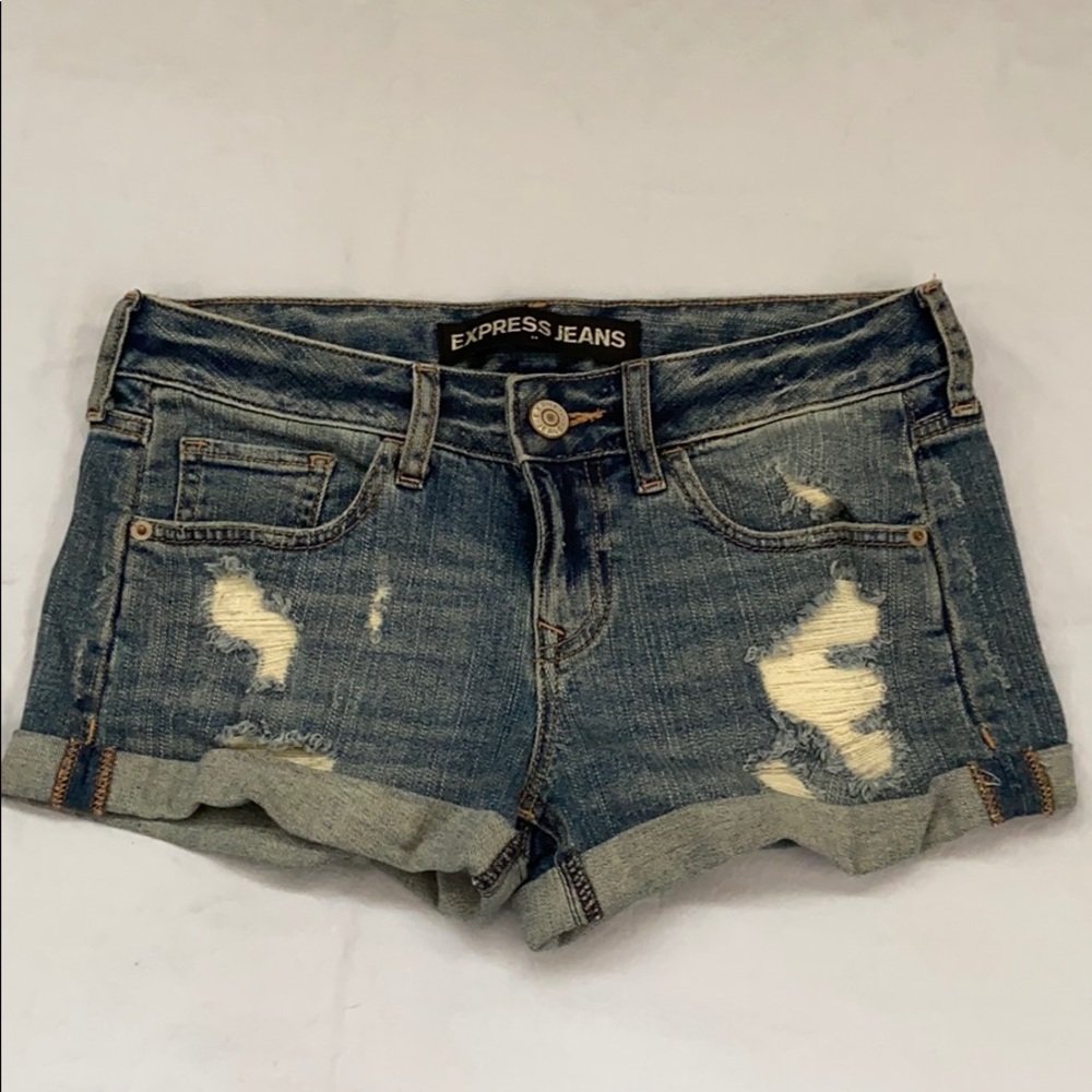 Jean shorts size 00 hardly worn